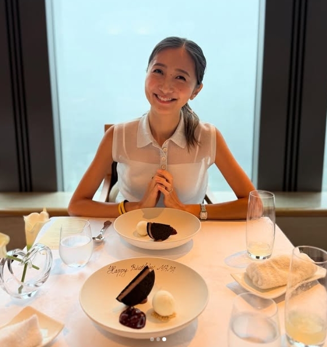 近藤夏子アナのインスタグラムから
