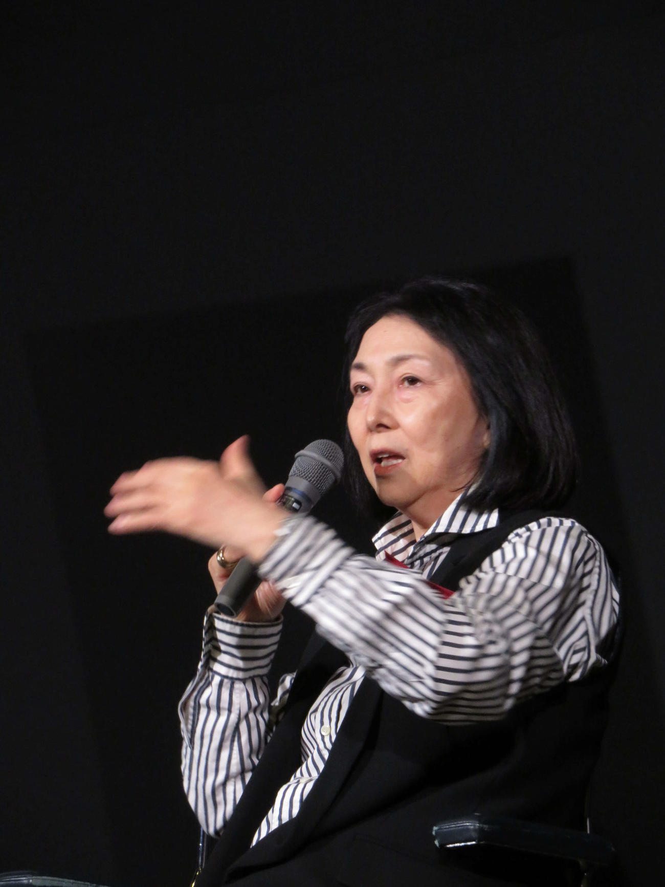 「第47回ぴあフィルムフェスティバル2025」の特集企画部門として開催された「私が憧れた女優たち～梶芽衣子デビュー60年記念企画」でトークを行った。