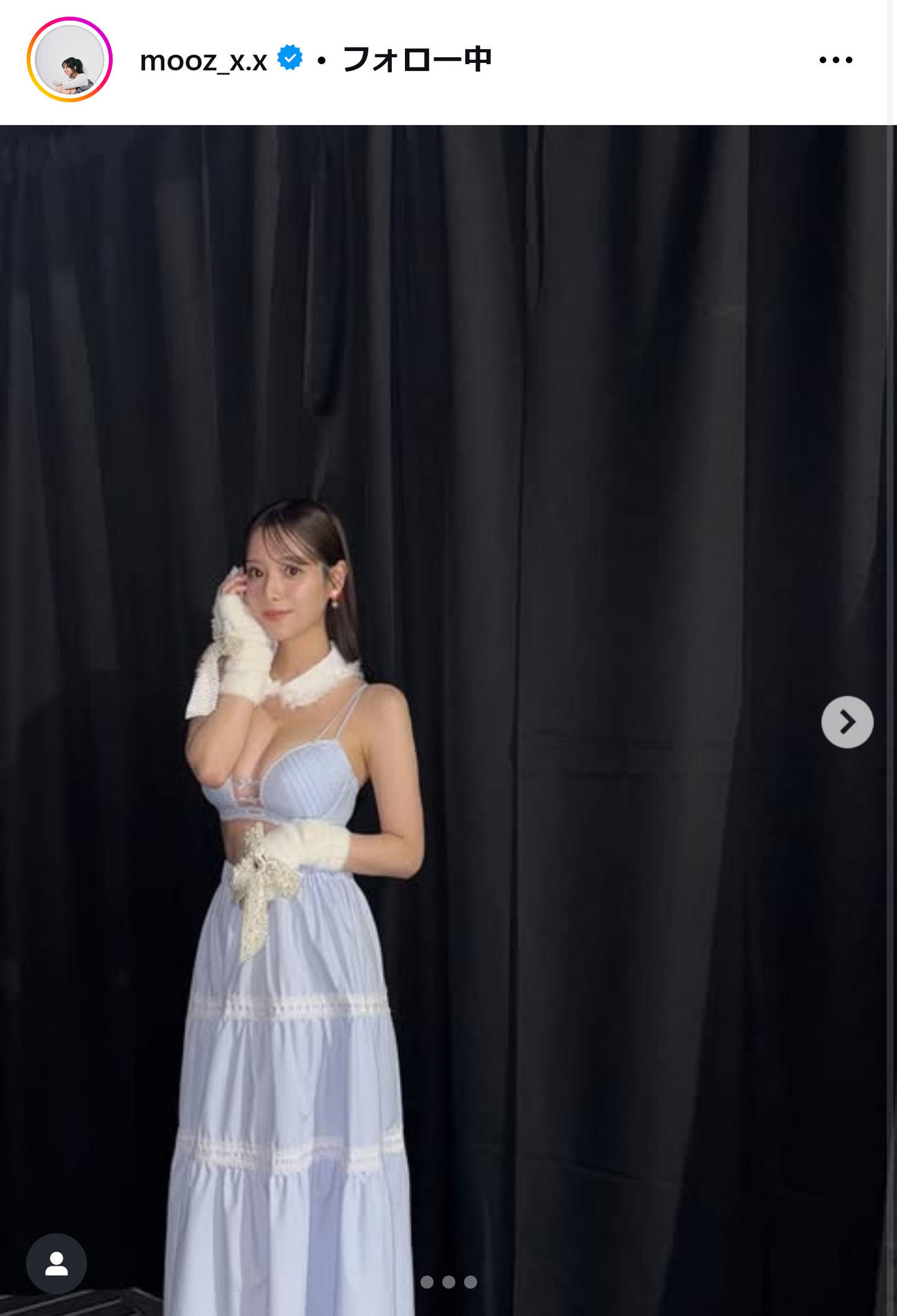 葉月くれあインスタグラムから