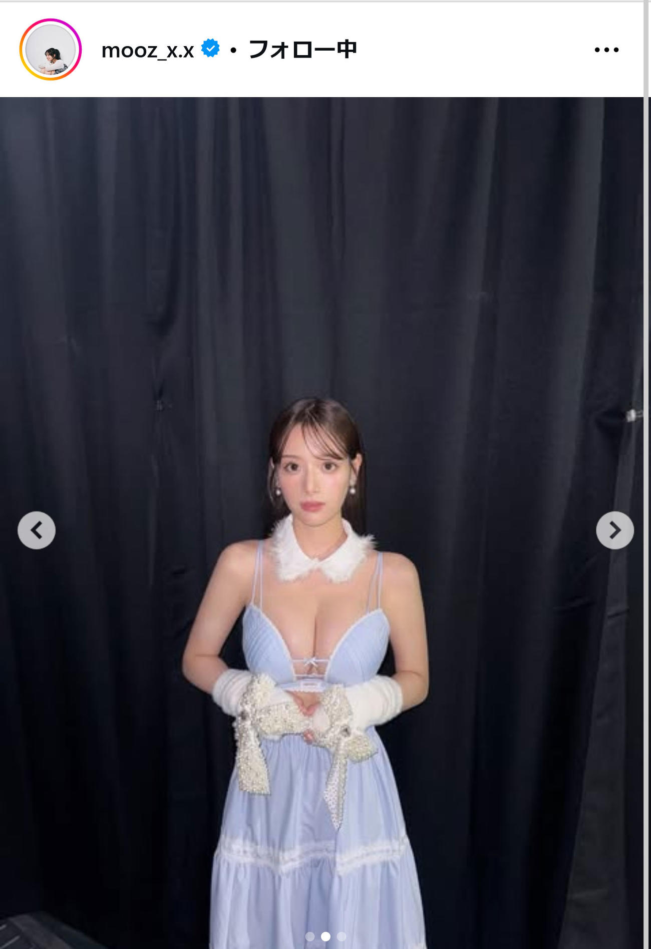 葉月くれあインスタグラムから