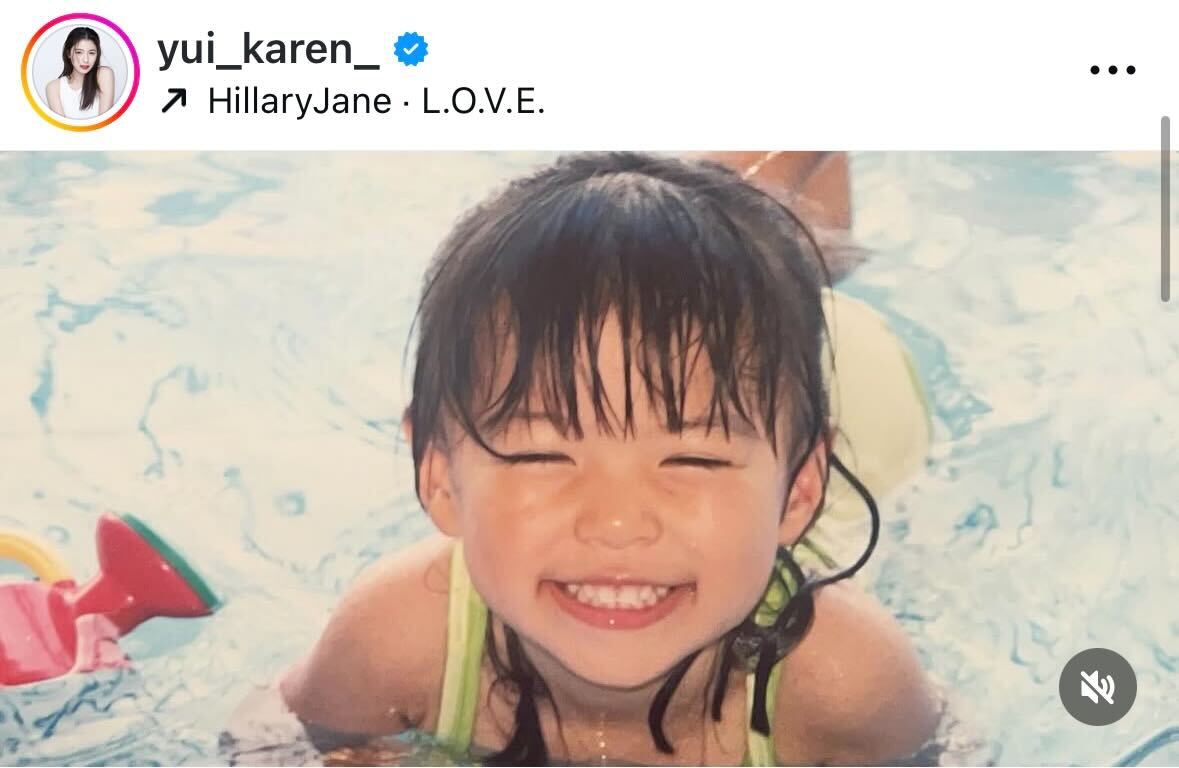 ゆいかれんのインスタグラムから