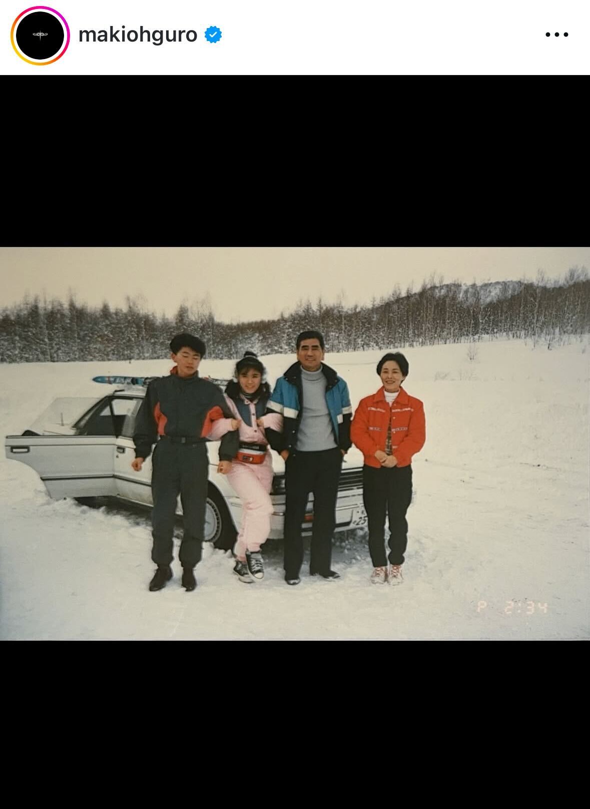 大黒摩季のインスタグラムから