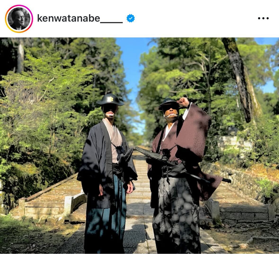 渡辺謙のインスタグラムから