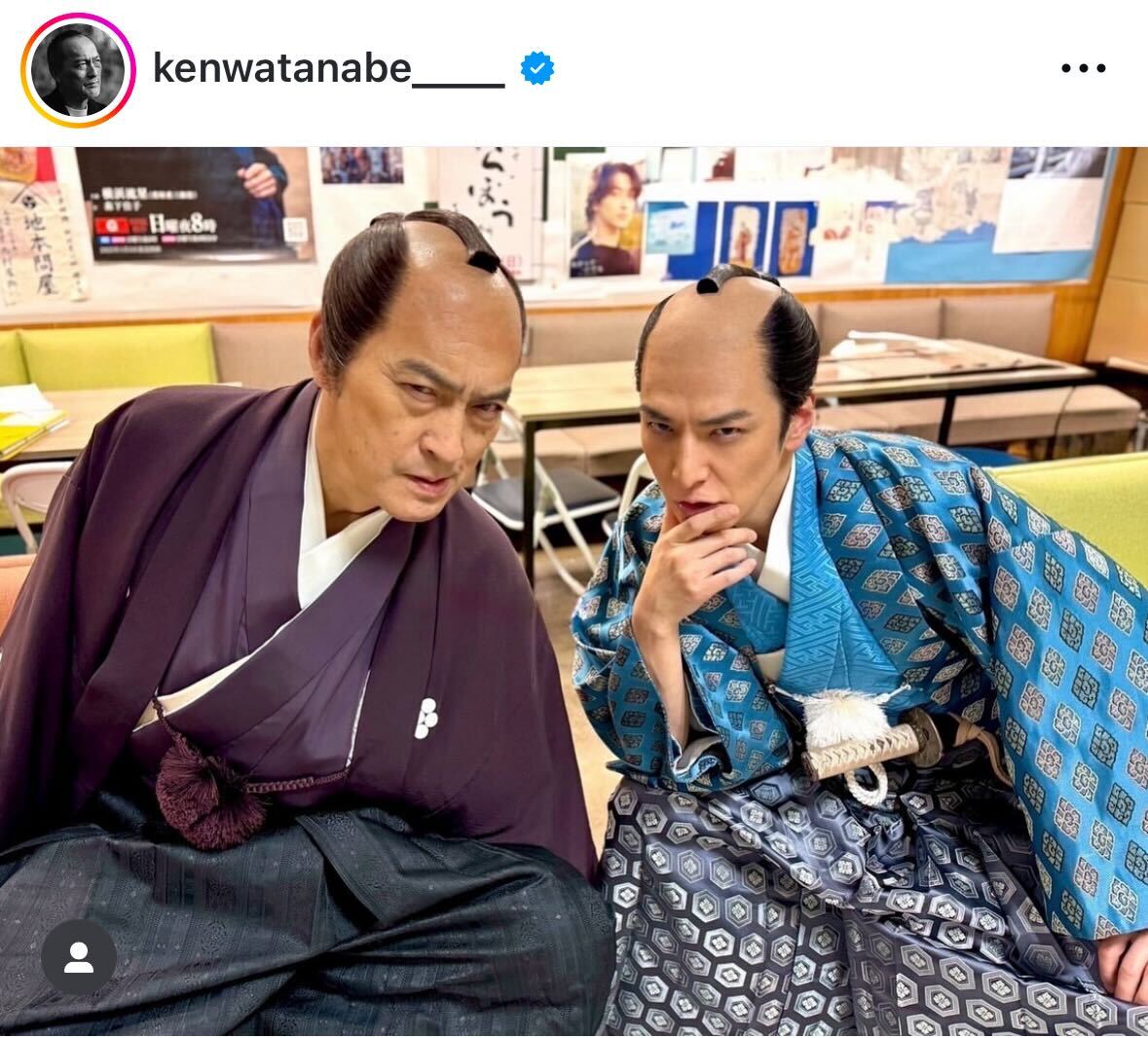 渡辺謙のインスタグラムから