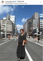 東留伽アナのインスタグラムから