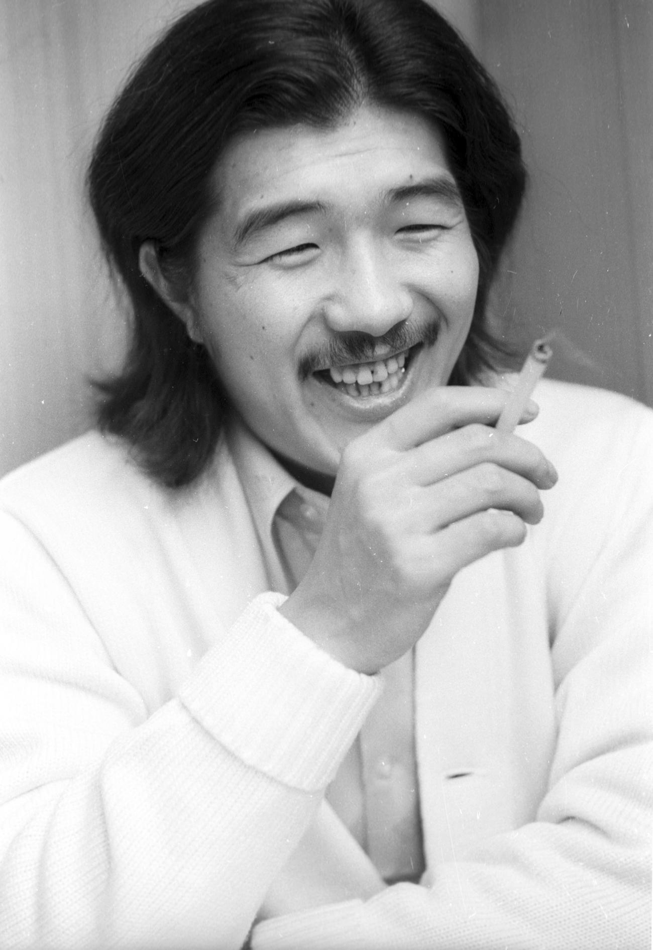 大滝詠一さん（1976年3月撮影）