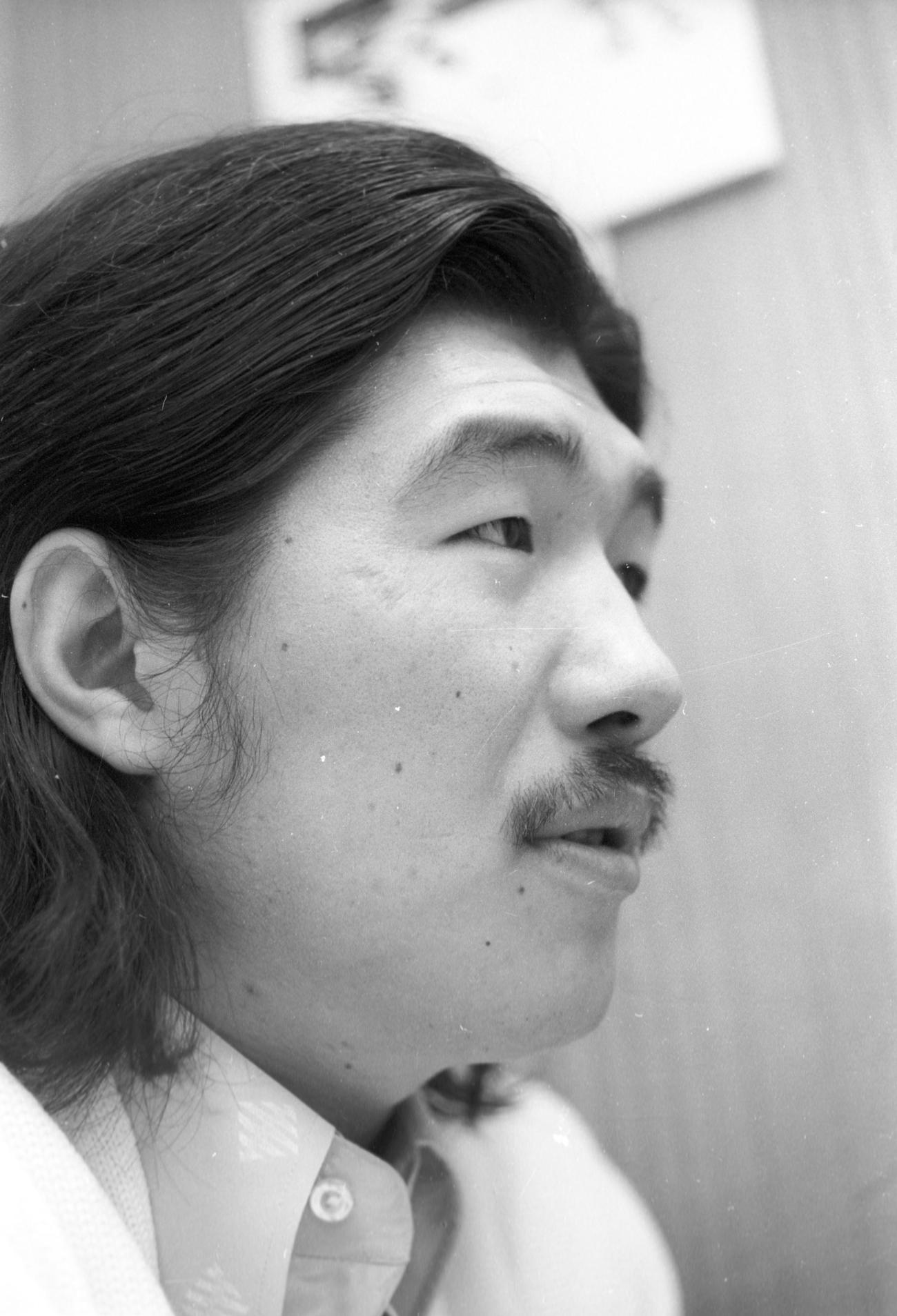 大滝詠一さん（1976年3月撮影）