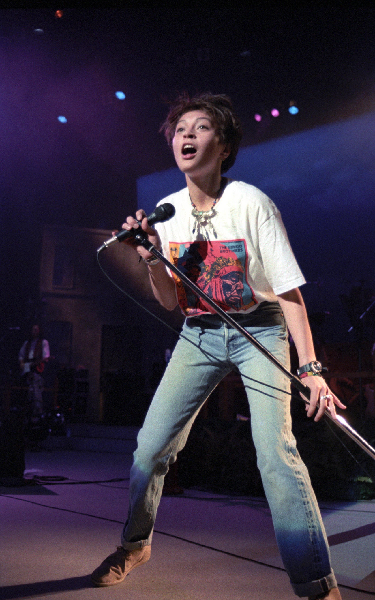 川村カオリさん（1990年9月撮影）