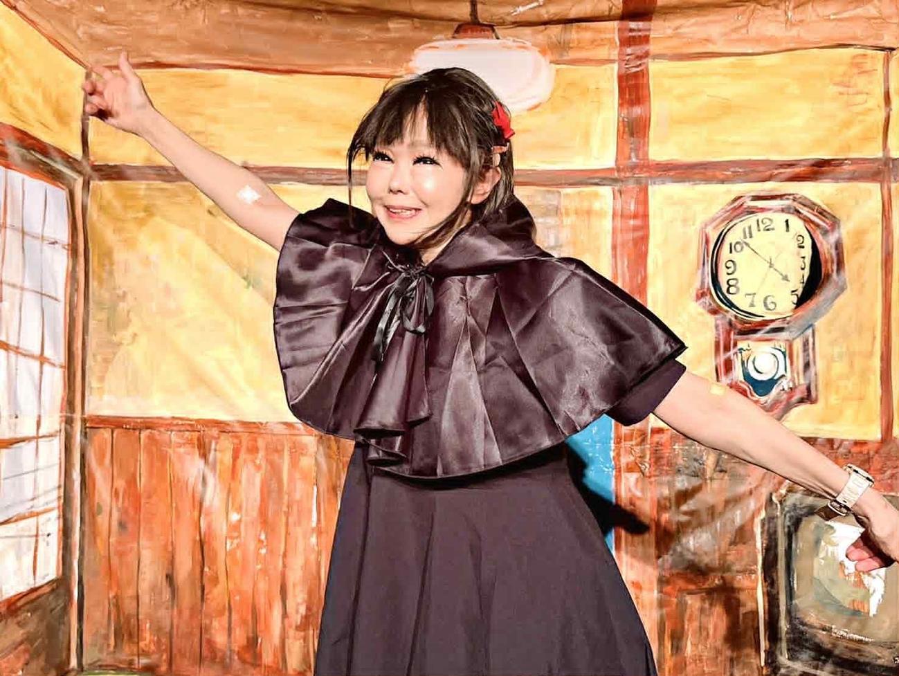「劇団ハートひとみん」の公演を行った恵中瞳