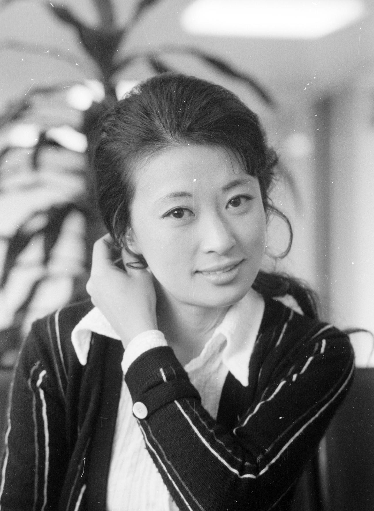 1970年10月　「大川橋蔵特別公演」で歌舞伎座初出演する吉行和子