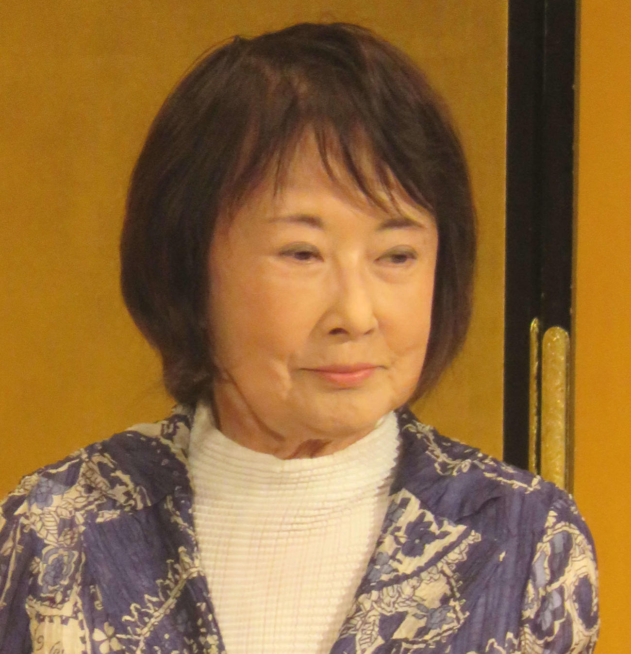 吉行和子さん（2019年7月撮影）