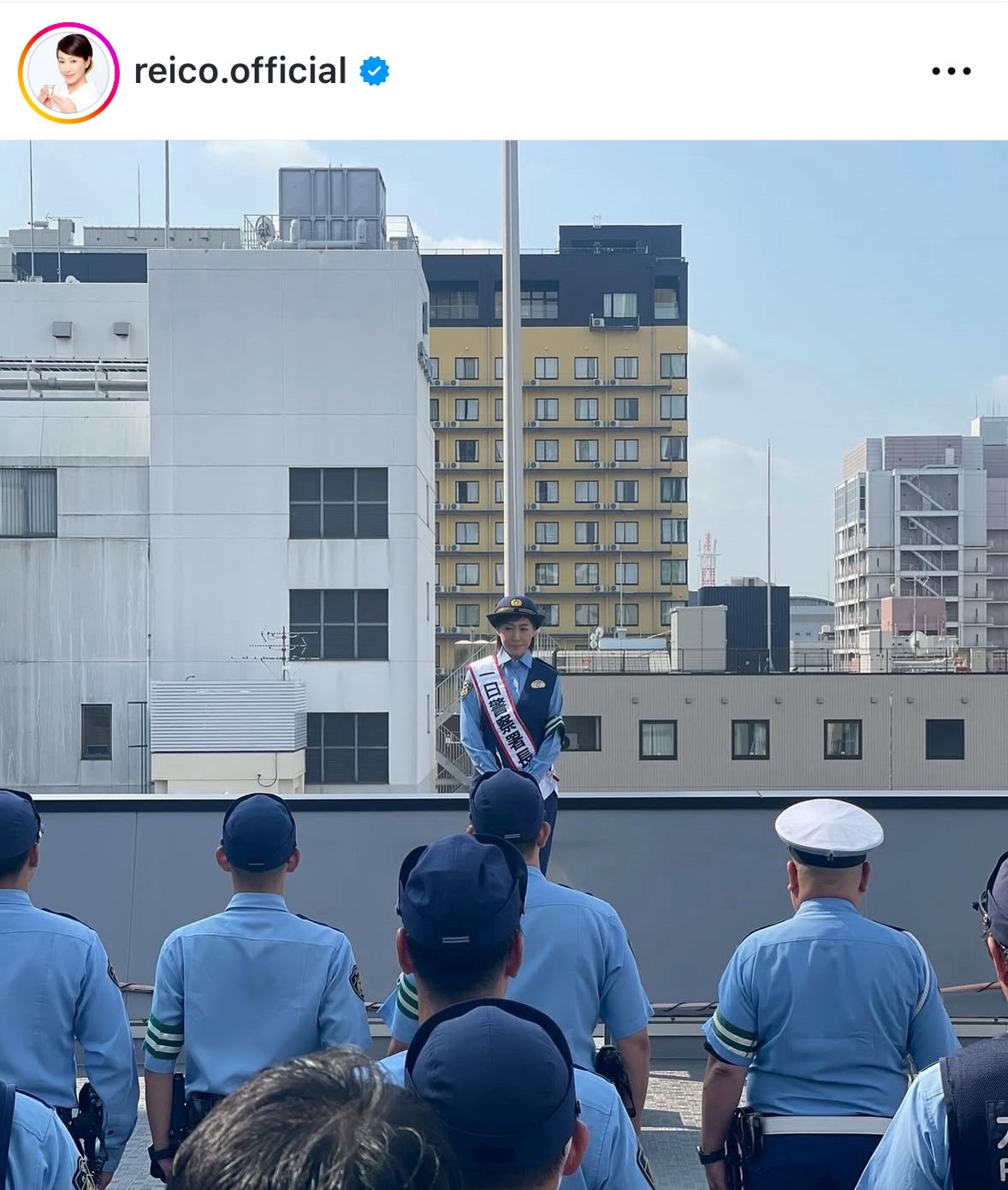 高島礼子のインスタグラムから