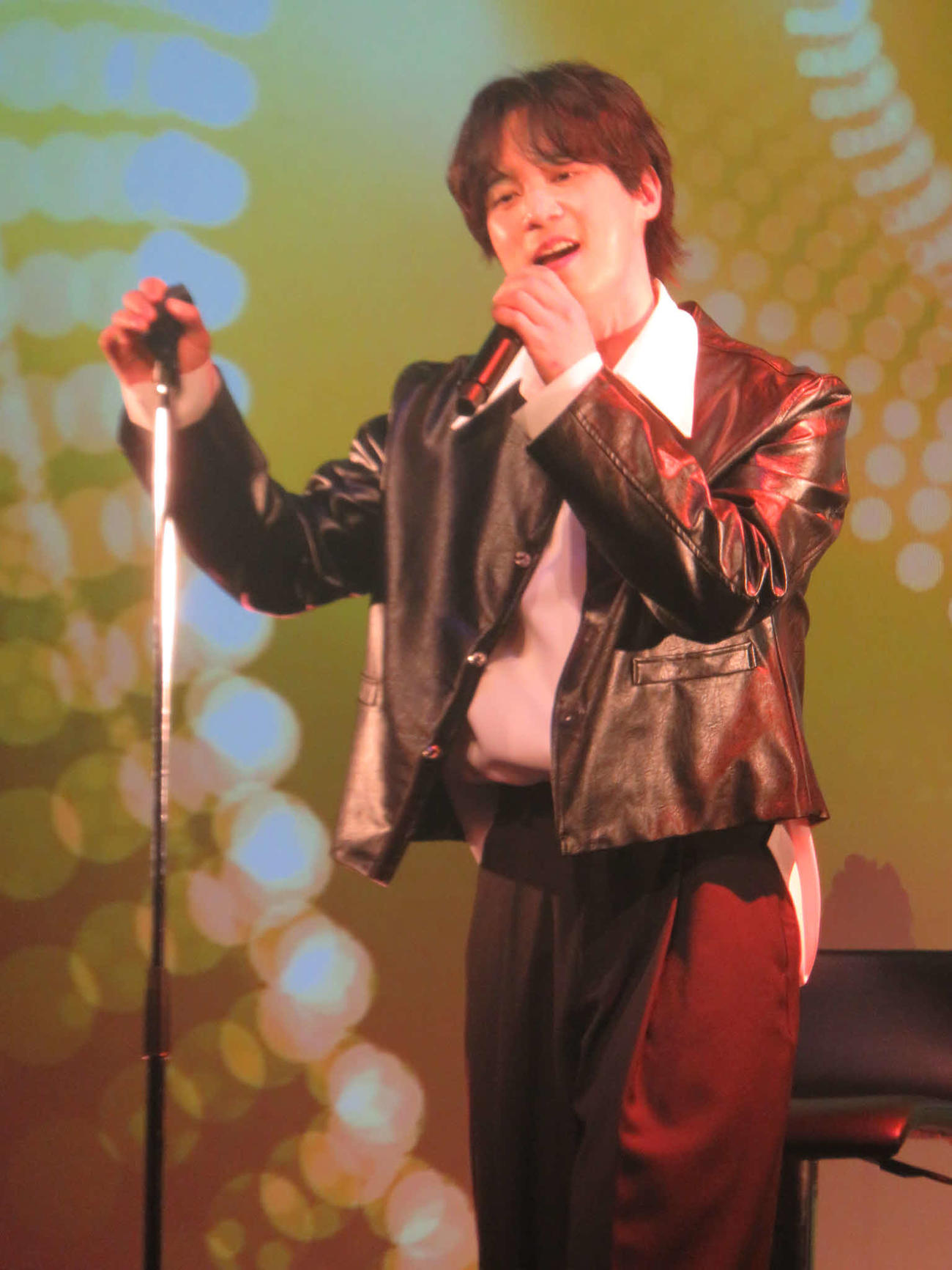 「SUNGMO solo Debut 10th Anniversary＆Japan Debut 16th Anniversary」を開催したソンモ