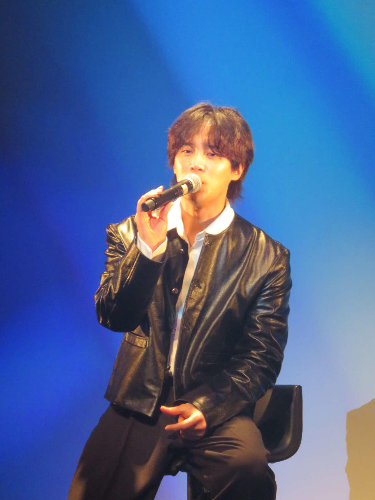 「SUNGMO solo Debut 10th Anniversary＆Japan Debut 16th Anniversary」を開催したソンモ
