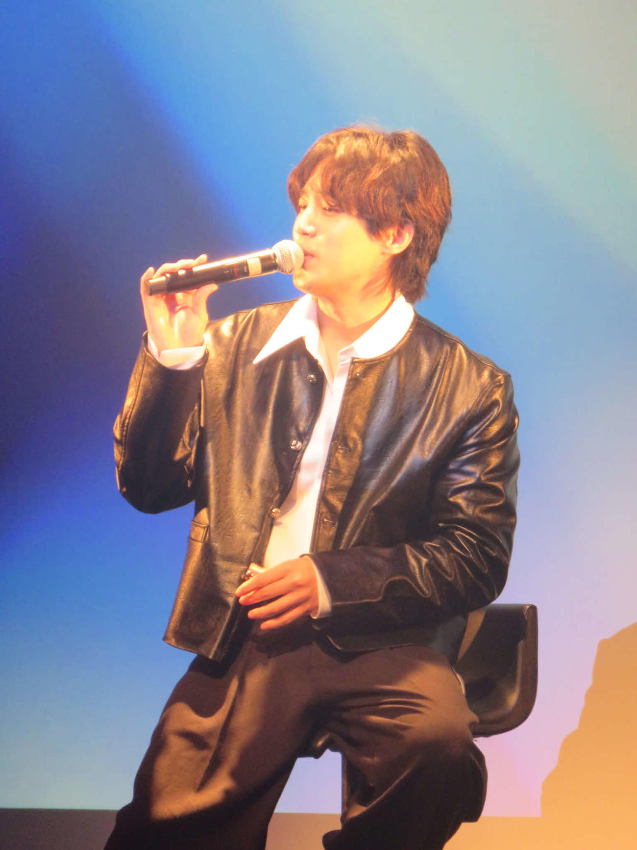 「SUNGMO solo Debut 10th Anniversary＆Japan Debut 16th Anniversary」を開催したソンモ