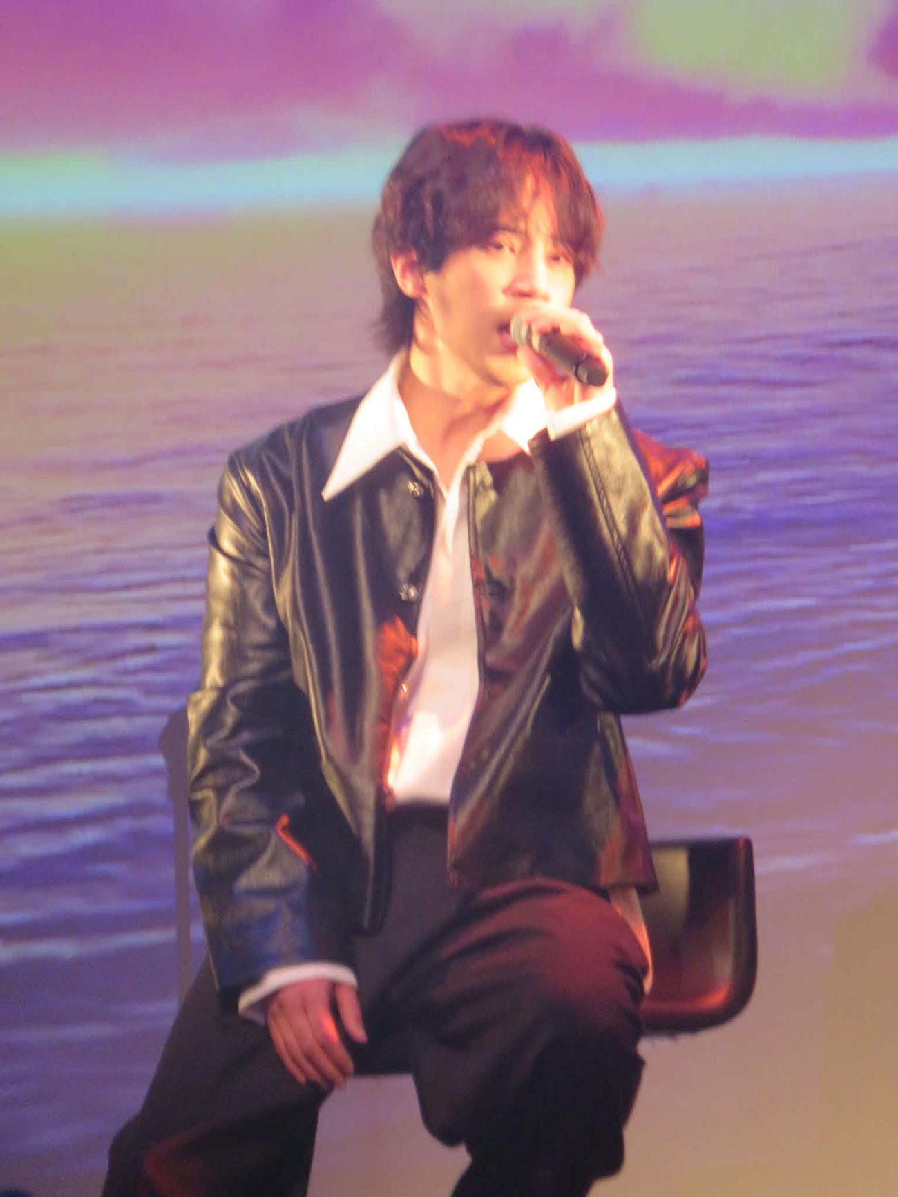 「SUNGMO solo Debut 10th Anniversary＆Japan Debut 16th Anniversary」を開催したソンモ