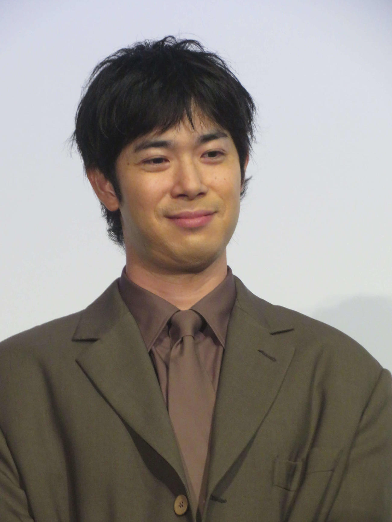 映画「アフター・ザ・クエイク」舞台あいさつ付プレミア上映会に出席した渡辺大知（撮影・川田和博）