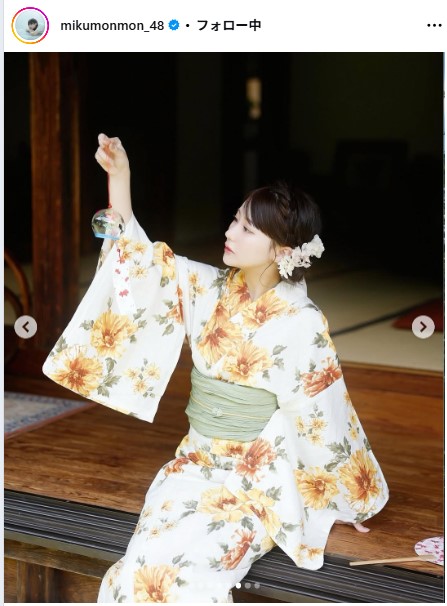 田中美久のインスタグラムから