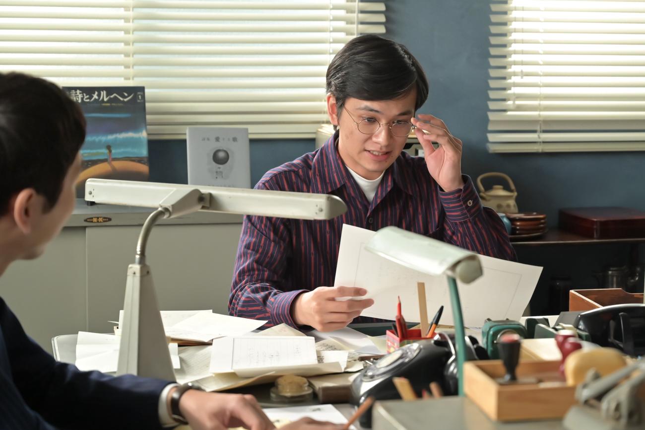 NHK連続テレビ小説「あんぱん」の1場面（C）NHK