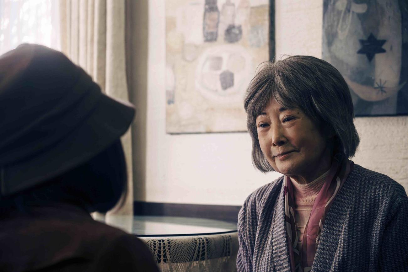映画「あなたの息子ひき出します！」で、三浦和子役を演じる吉行和子さん（C）あなたの息子ひき出します！