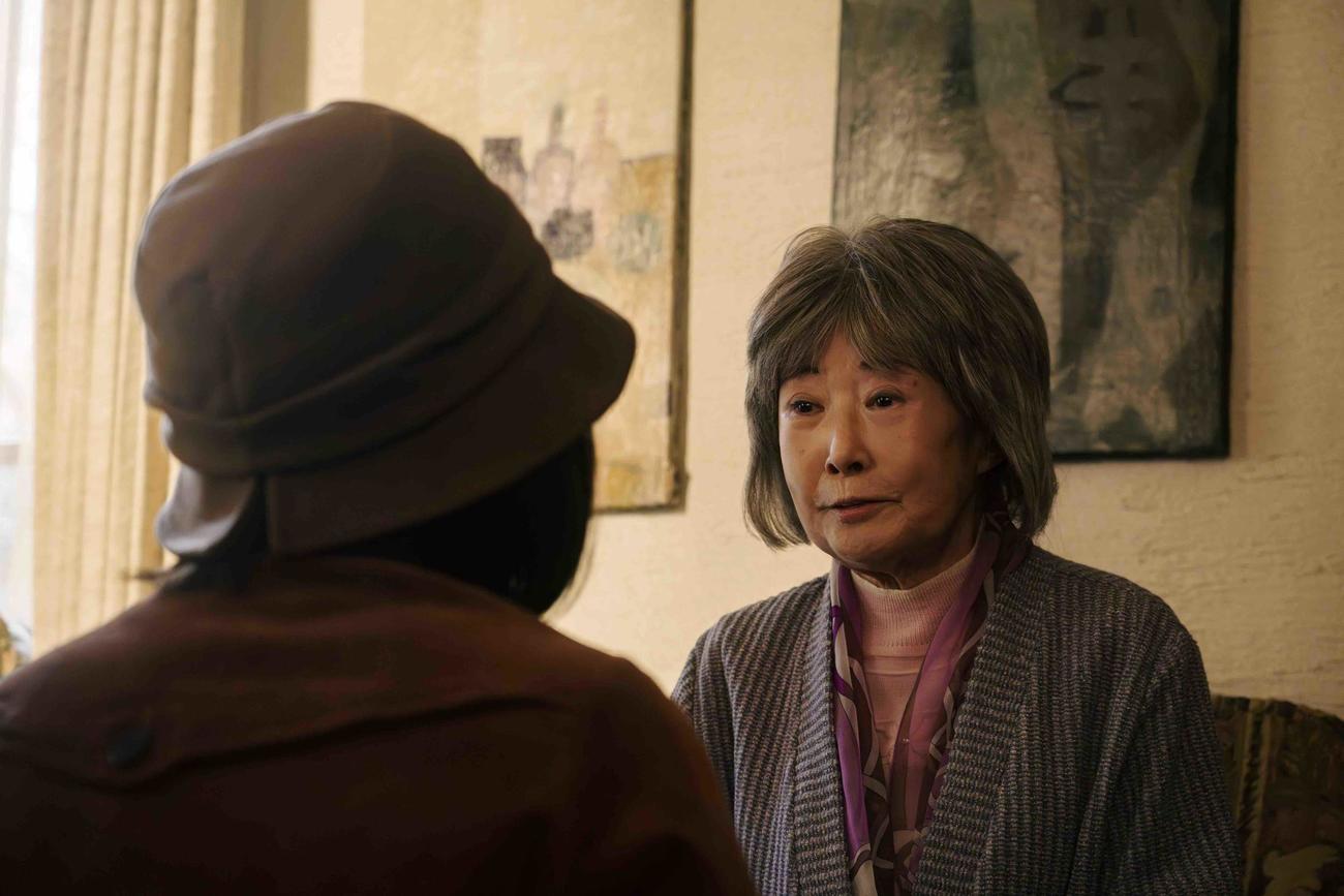 映画「あなたの息子ひき出します！」で、三浦和子役を演じる吉行和子さん（C）あなたの息子ひき出します！