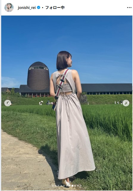 上西怜のインスタグラムから