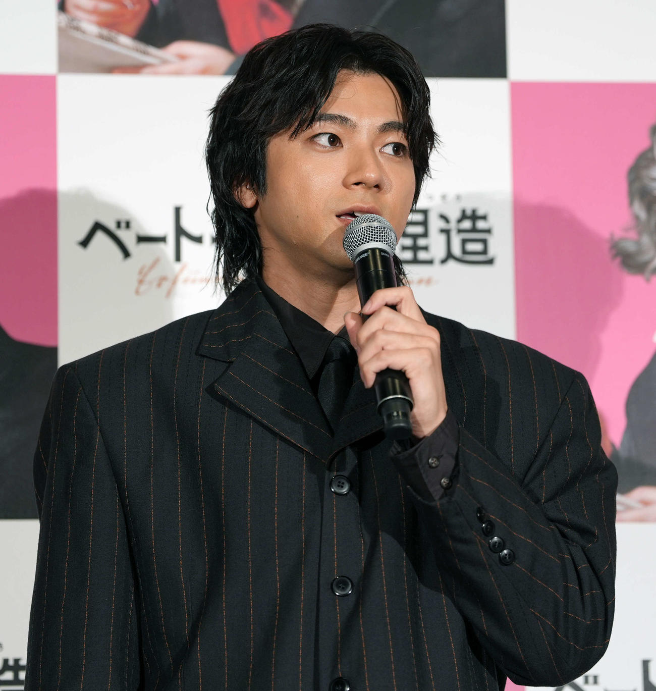 映画「ベートーヴェン捏造」舞台あいさつに登壇する山田裕貴（撮影・小島史椰）