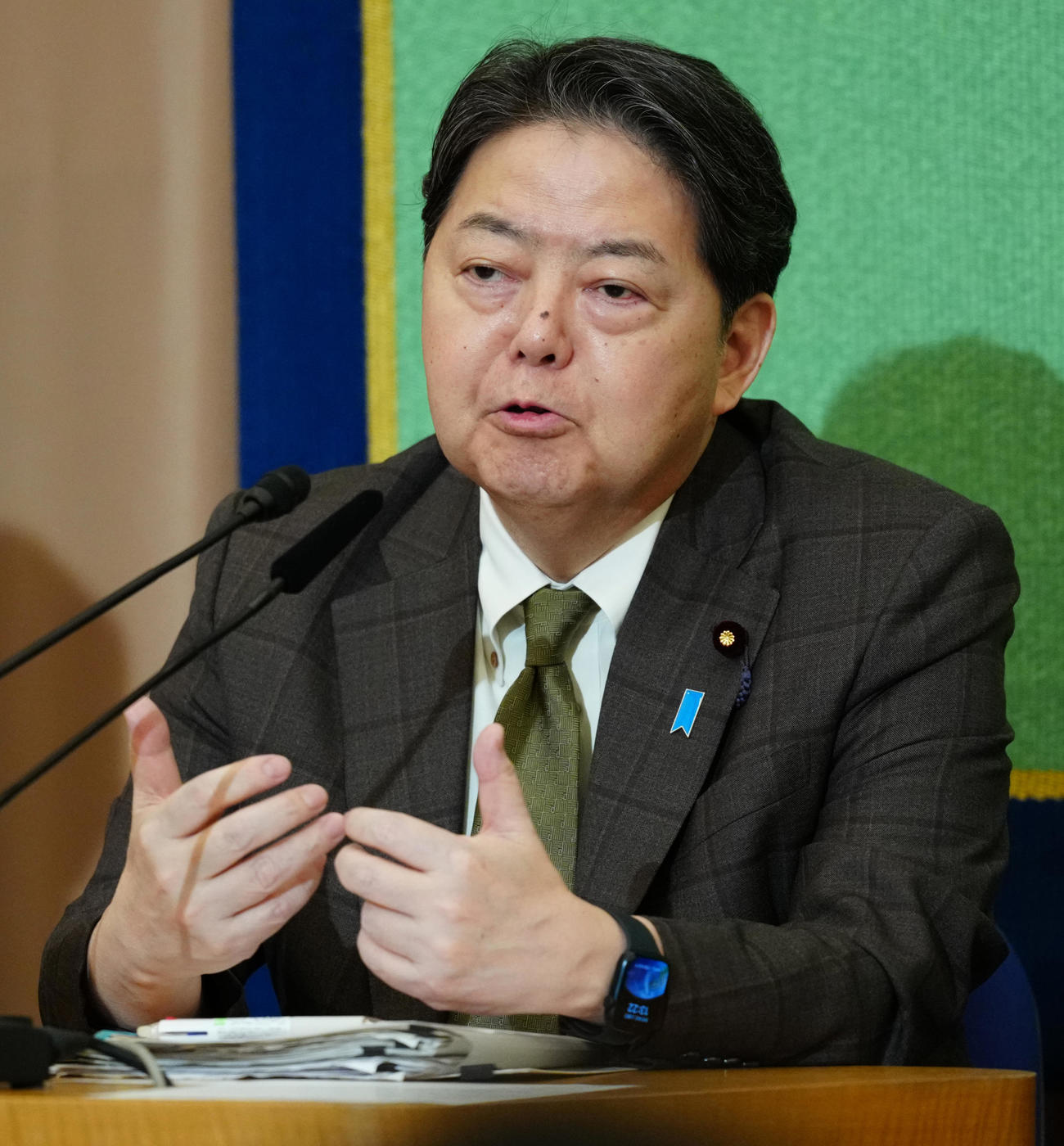 林芳正氏（2024年9月撮影）