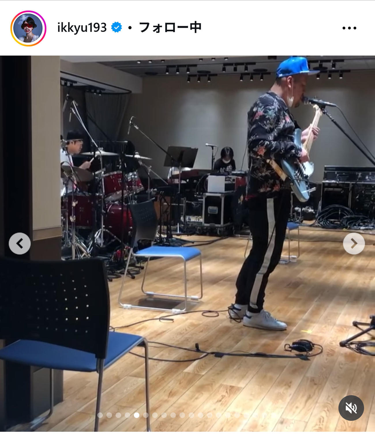 中嶋イッキュウのインスタグラムから