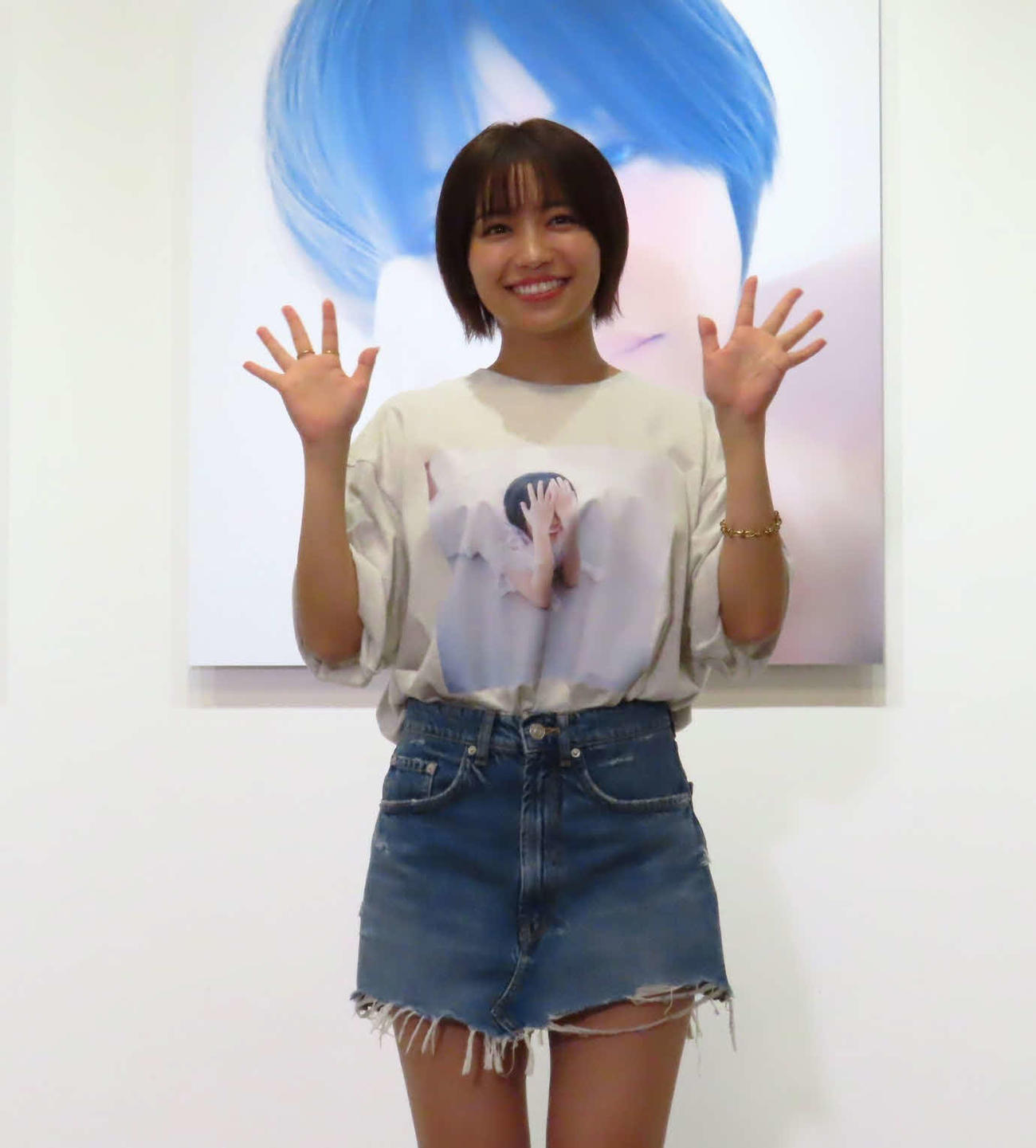 写真展「わたしをすぎる、きせつ」を開催する大原優乃