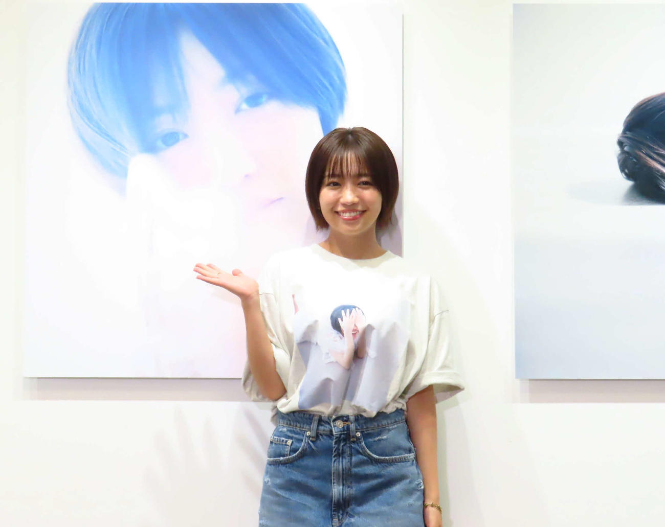 写真展「わたしをすぎる、きせつ」を開催する大原優乃