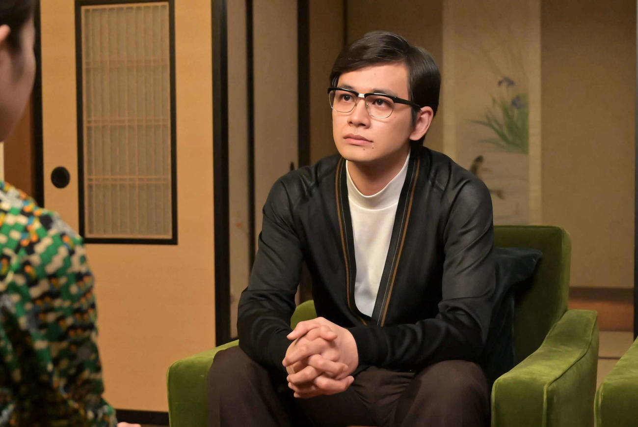 NHK連続テレビ小説「あんぱん」の場面写真。北村匠海演じる柳井嵩