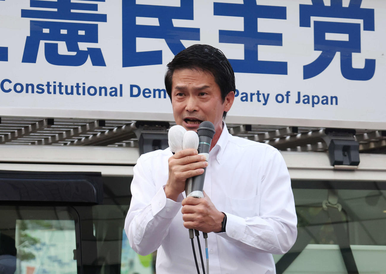 立憲民主党の小川淳也前幹事長（25年6月撮影）