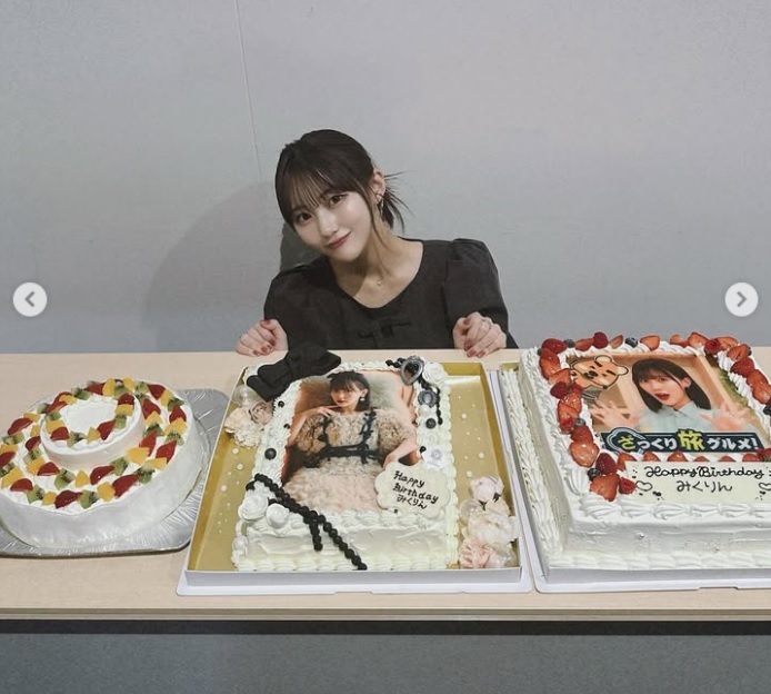 田中美久のインスタグラムから