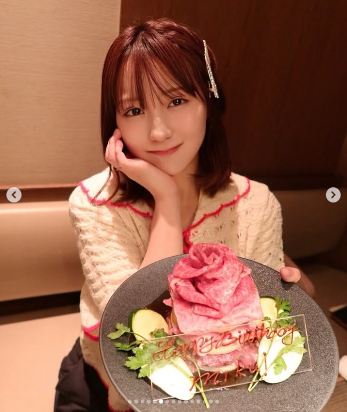田中美久のインスタグラムから