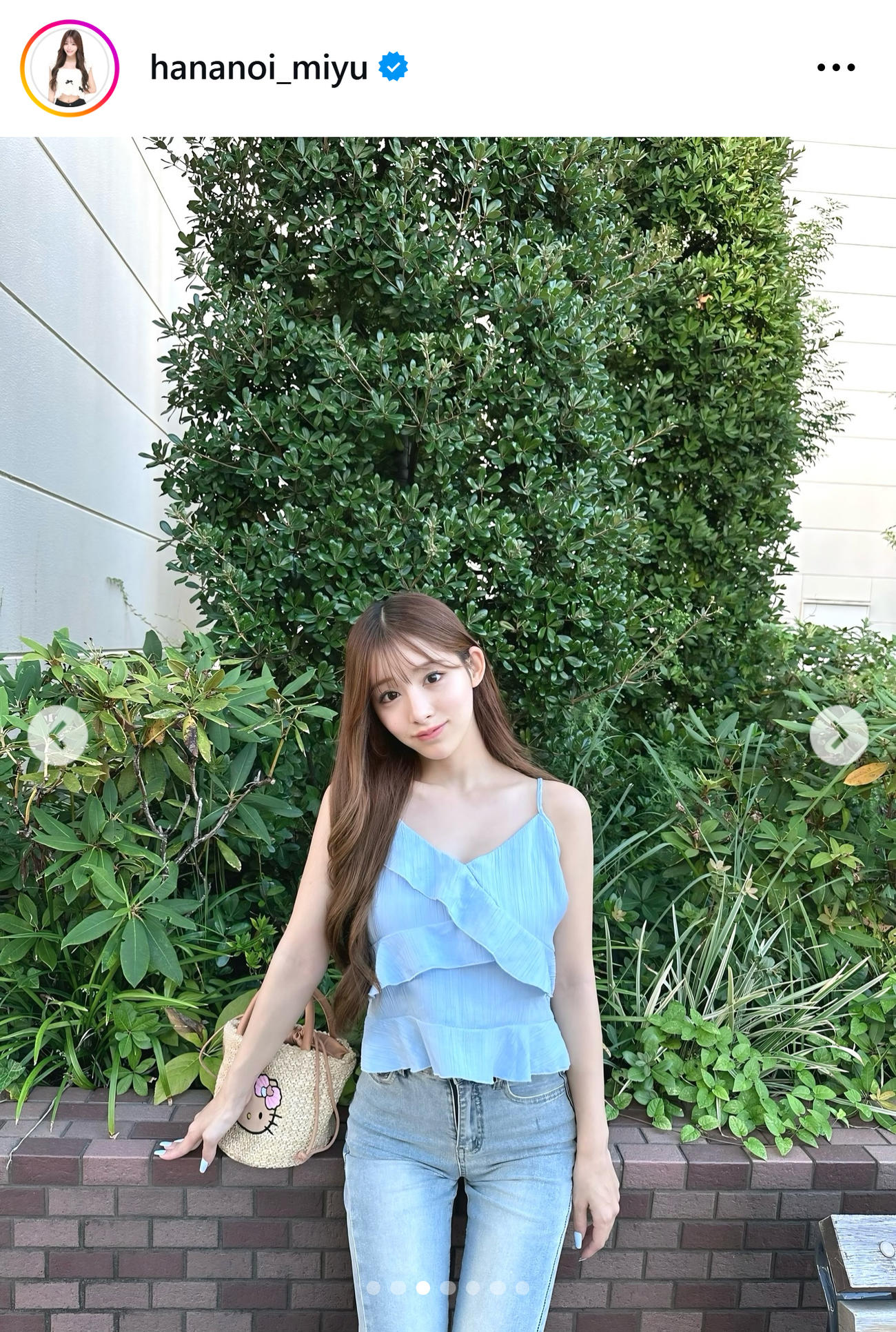 花乃衣美優のインスタグラムから