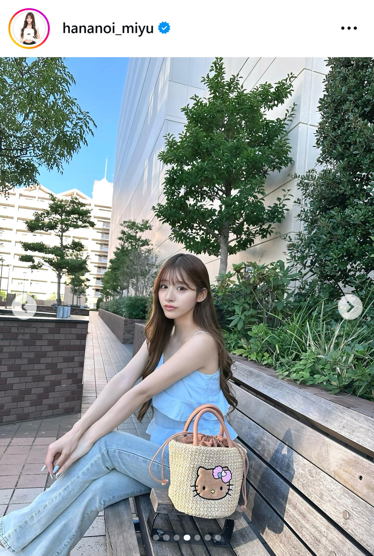 花乃衣美優のインスタグラムから