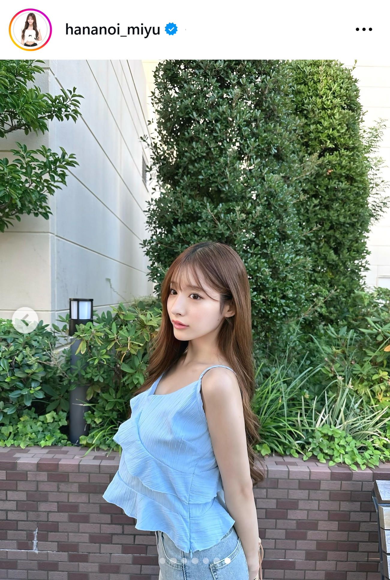 花乃衣美優のインスタグラムから
