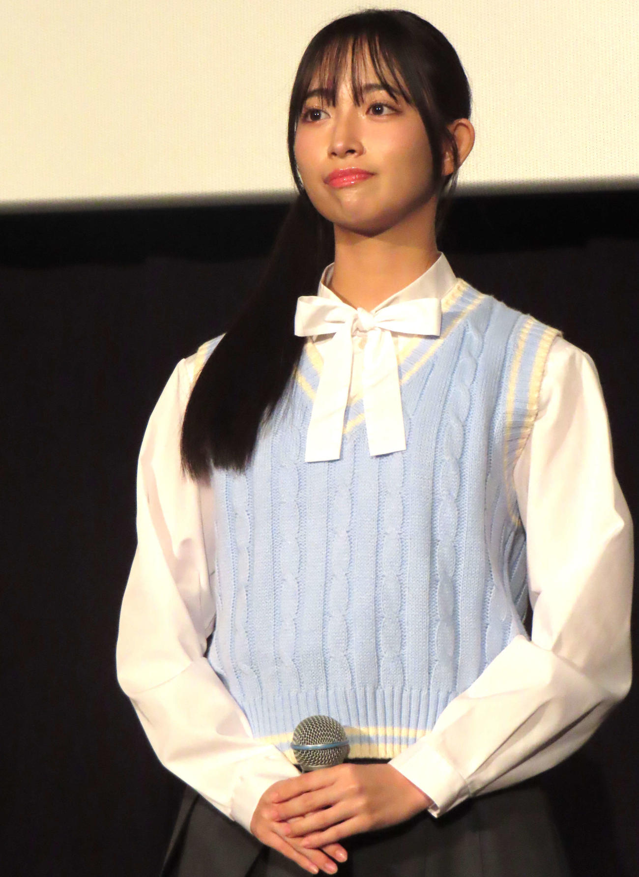 映画「LIBERTY DANCE」公開記念舞台あいさつに登壇した柳美舞