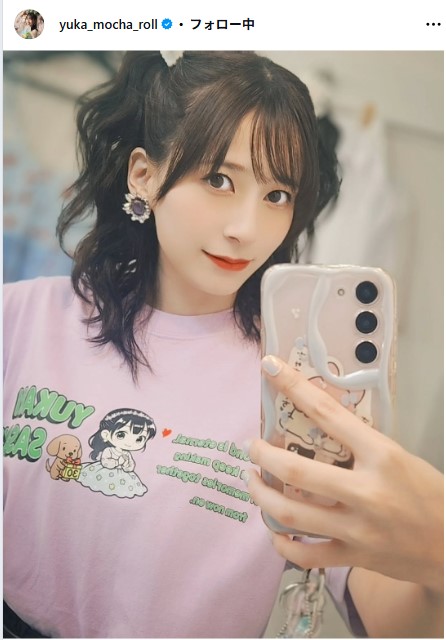 佐々木優佳里のインスタグラムから
