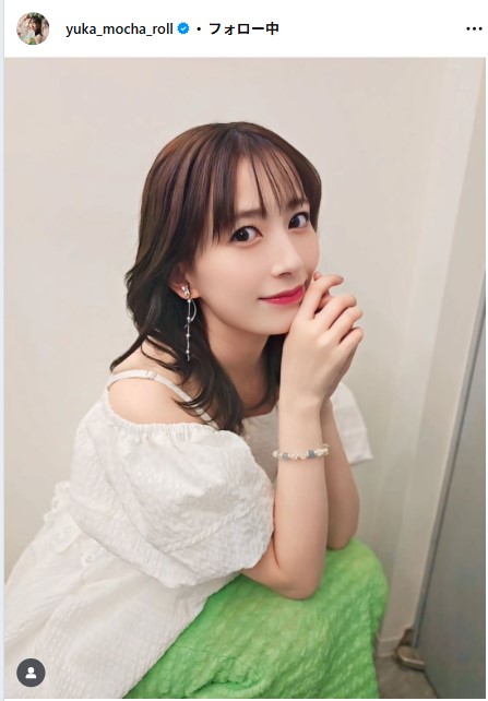 佐々木優佳里のインスタグラムから