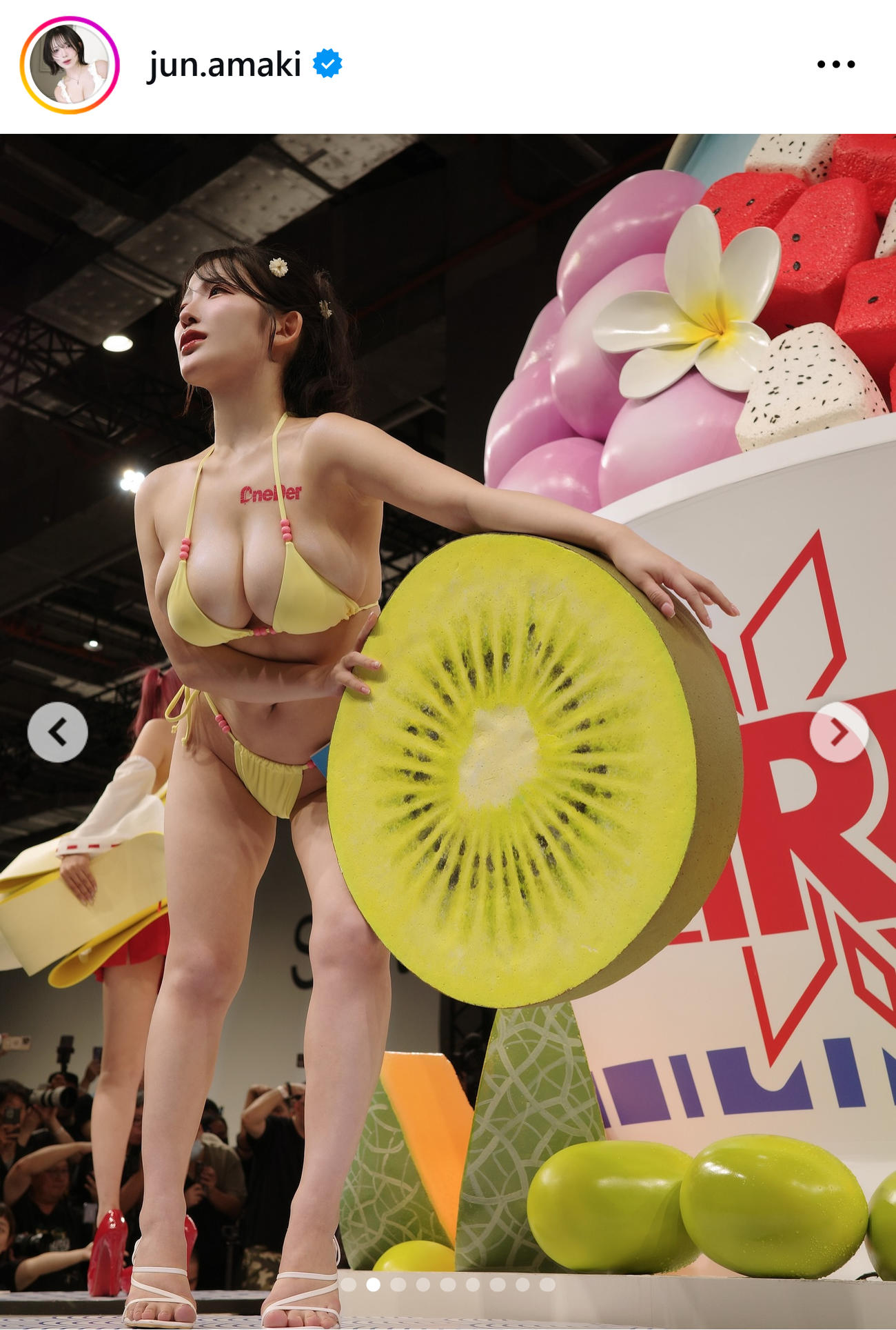 天木じゅんのインスタグラムから