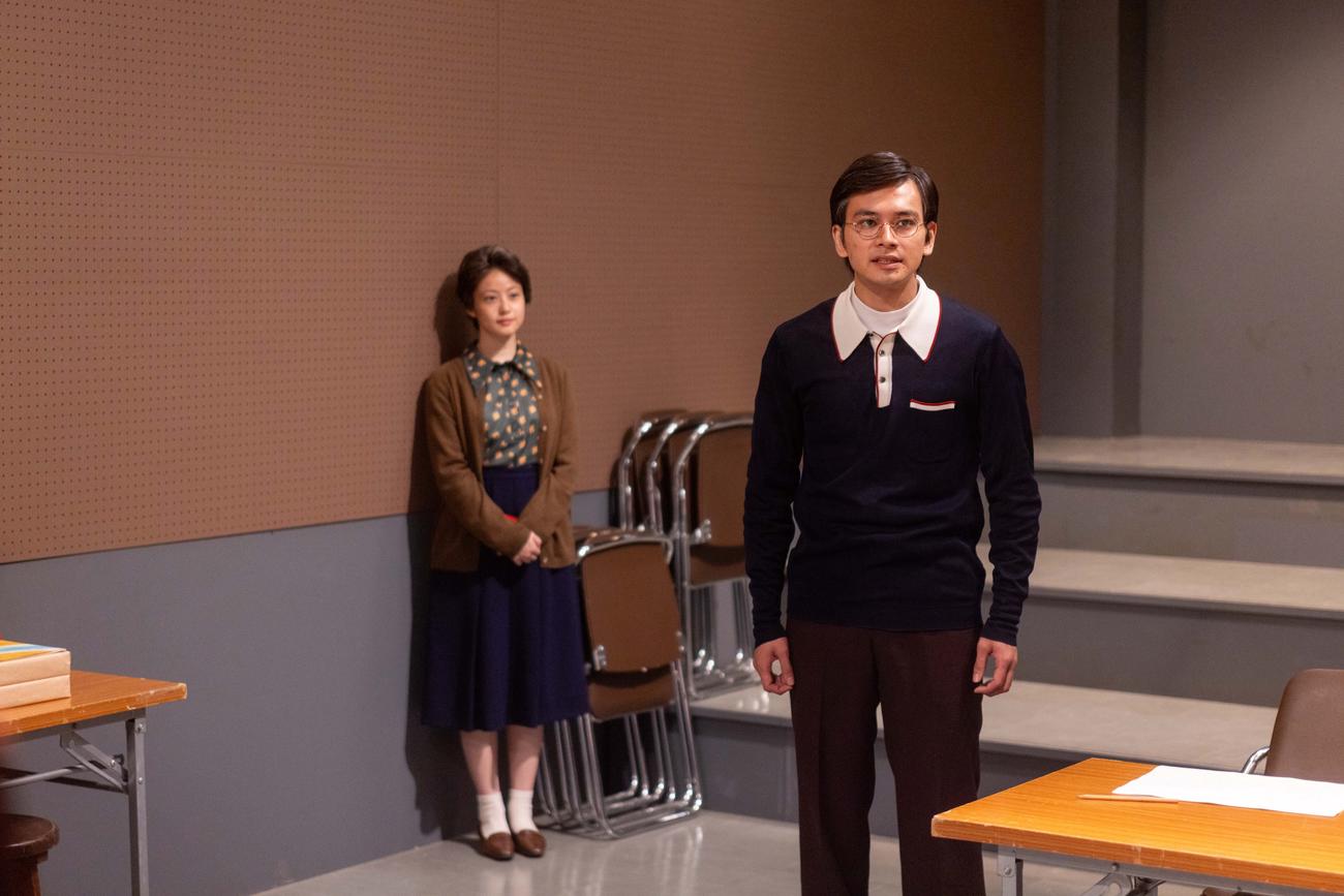 NHK連続テレビ小説「あんぱん」の1場面（C）NHK
