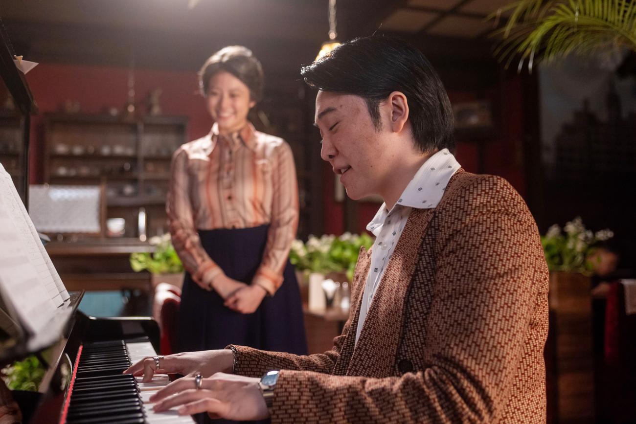 NHK連続テレビ小説「あんぱん」の1場面（C）NHK