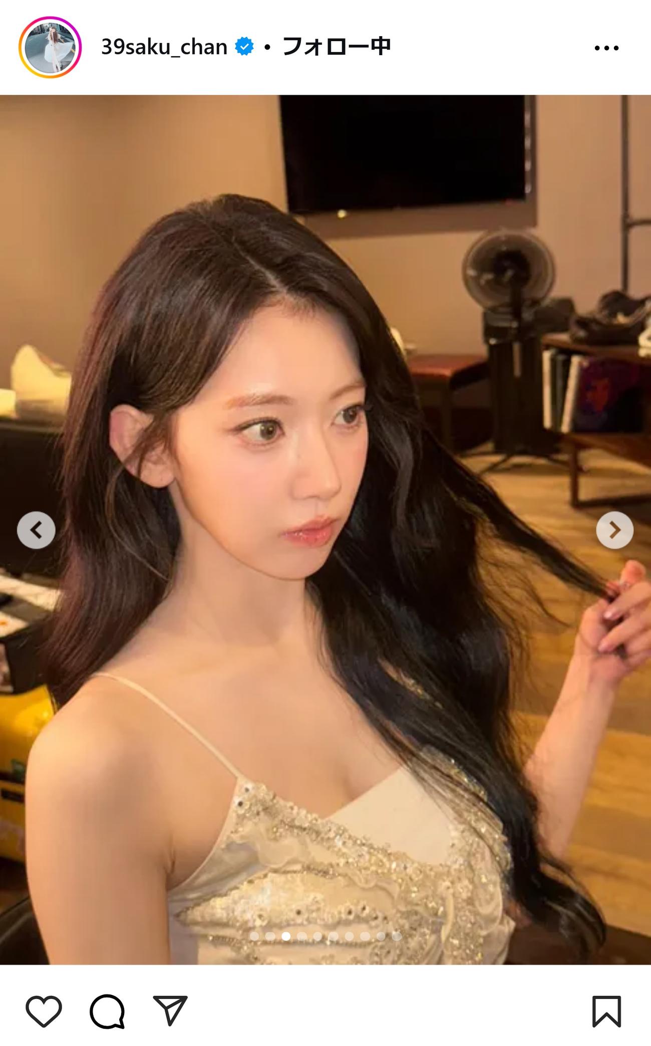 宮脇咲良のインスタグラムから