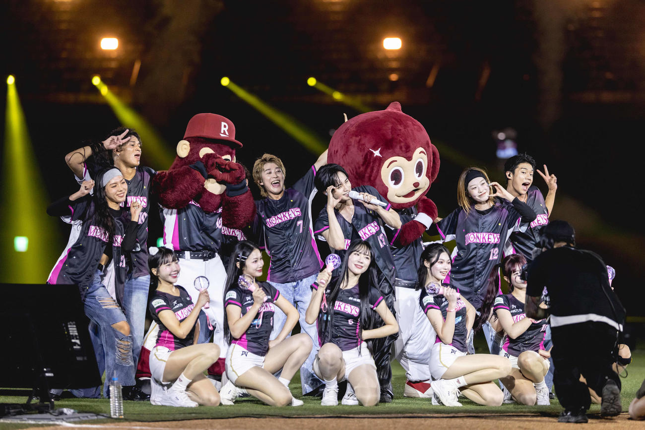 台北ドームでライブイベント「SINGDOME Music Radio」に出演した中島健人