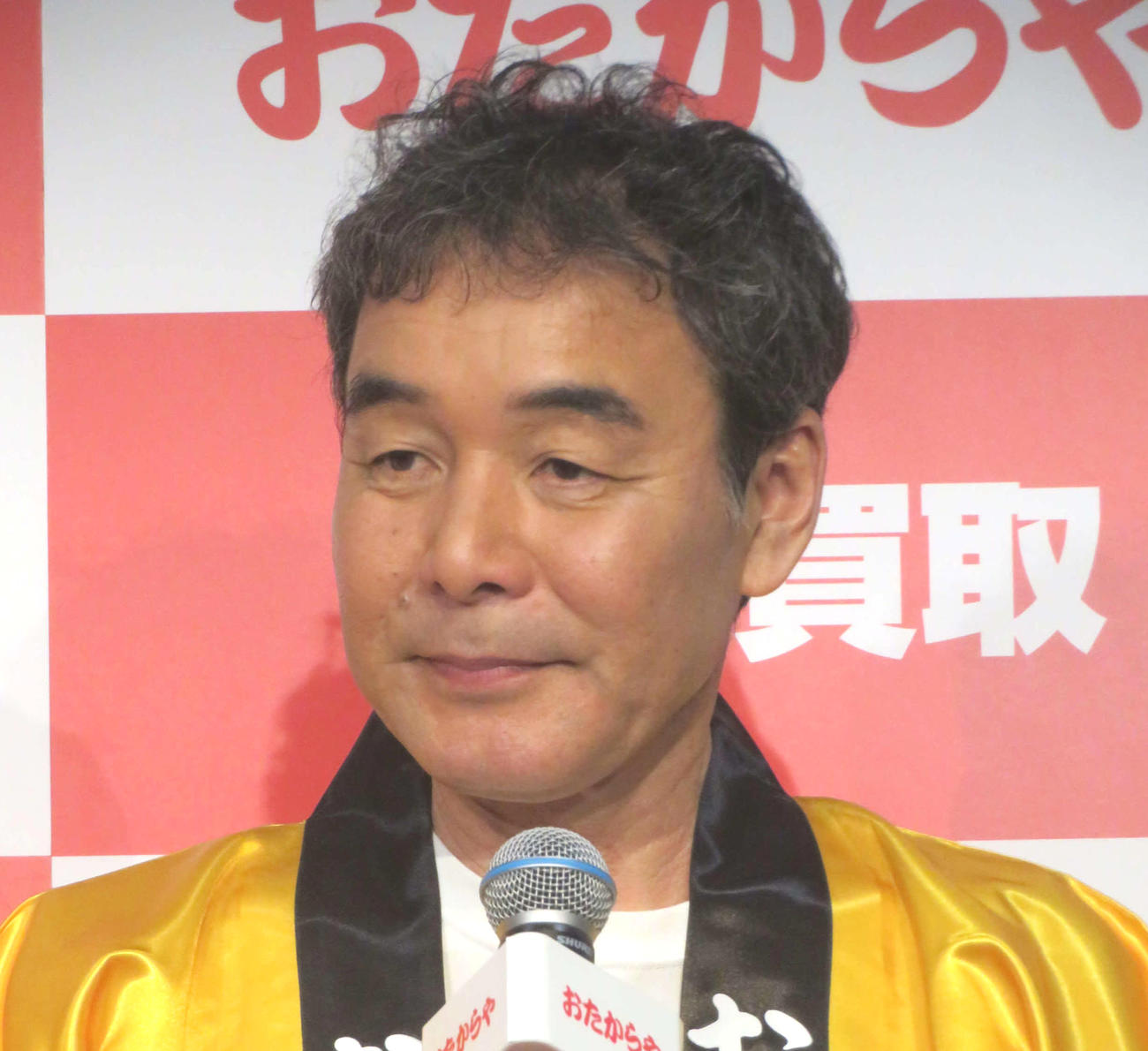 ダチョウ倶楽部の肥後克広（2025年撮影）