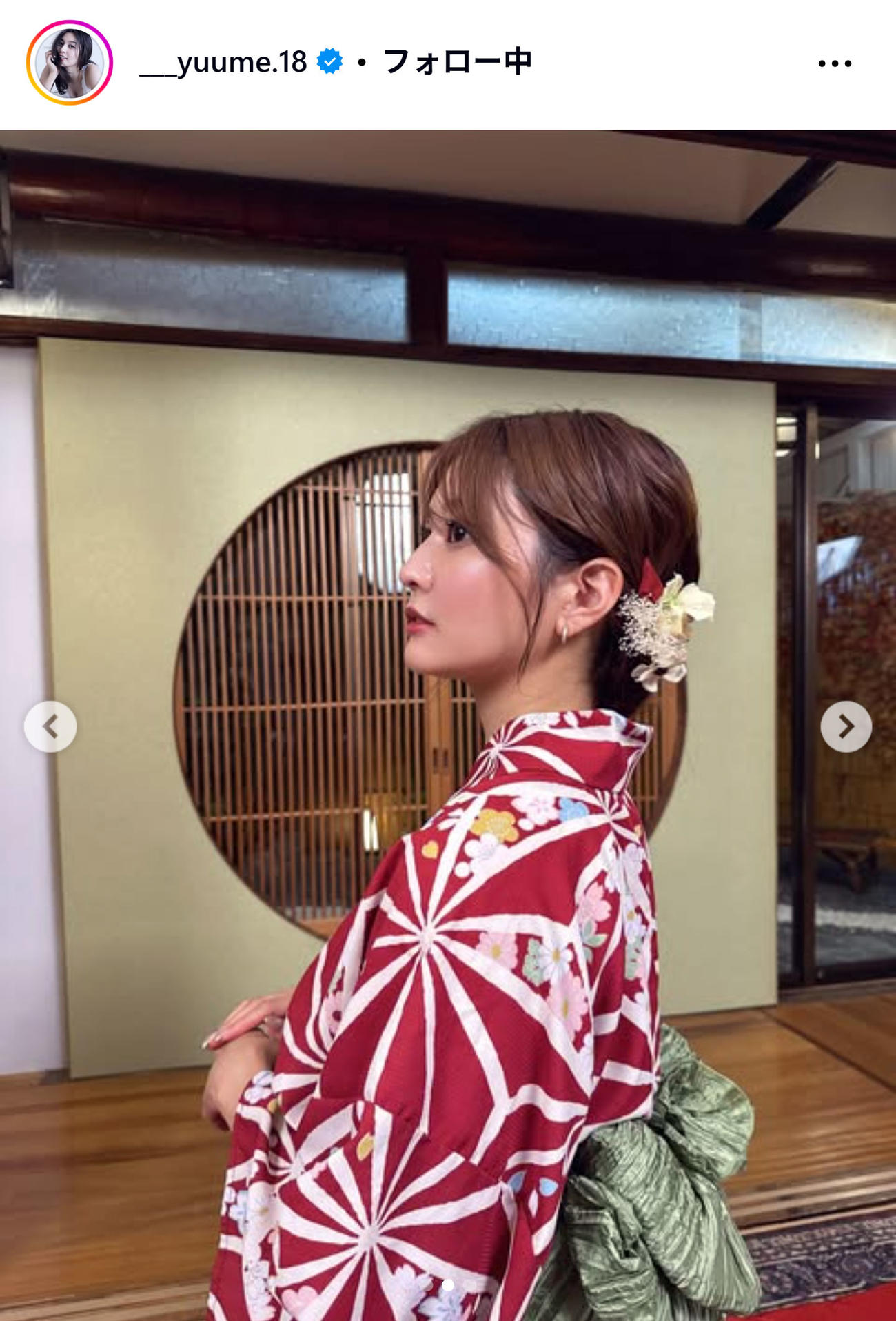 林ゆめのインスタグラムから