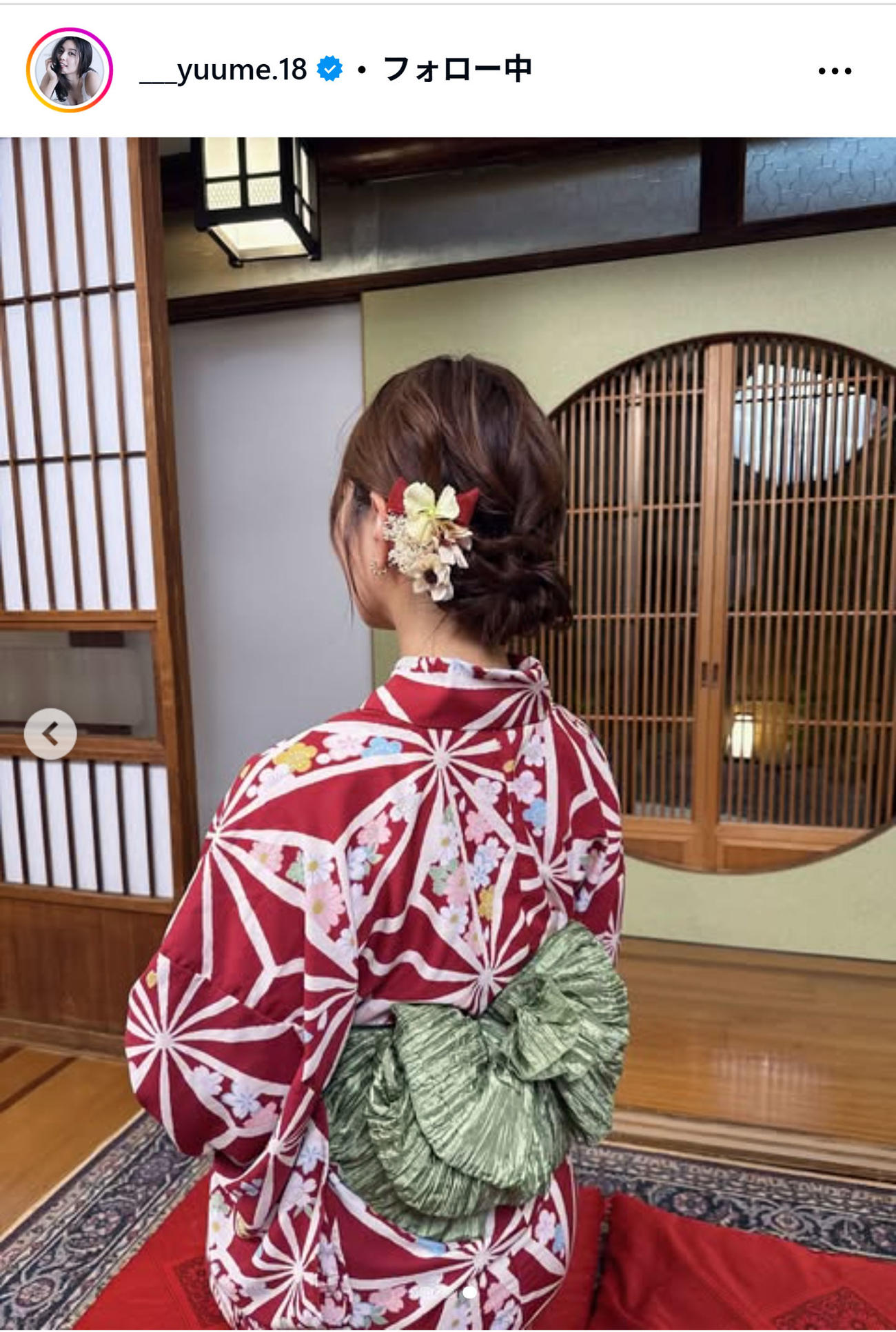 林ゆめのインスタグラムから