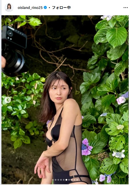 大島璃乃のインスタグラムから